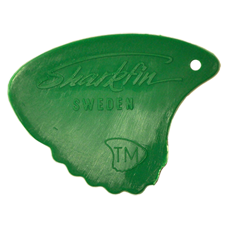 Sharkfin GP103 | Relief Extra Soft Green Guitar Pick